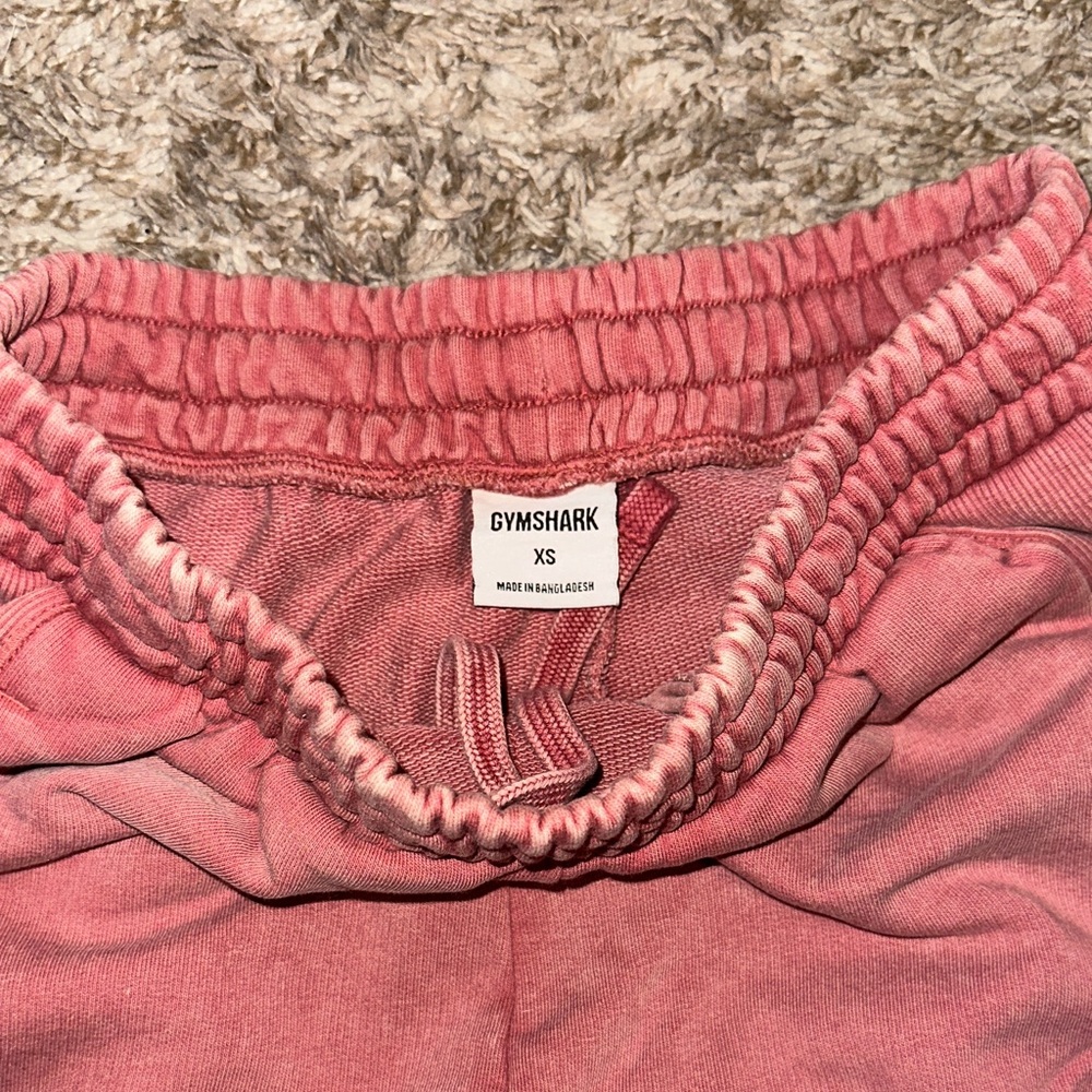 Gymshark Rose Pink Jogger Sweatpants - Picture 3 of 4